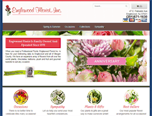 Tablet Screenshot of englewoodfloristinc.com